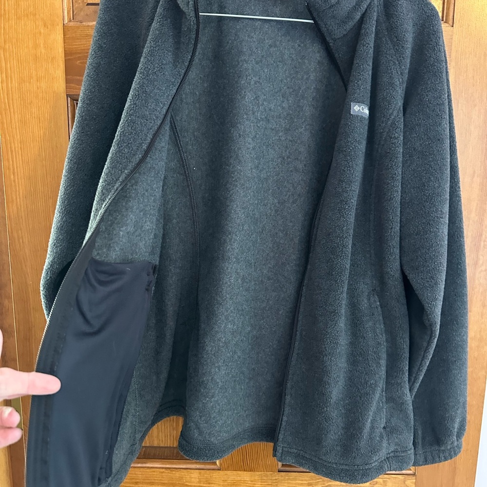 Women’s Columbia Charcoal Fleece Jacket - Picture 5 of 5